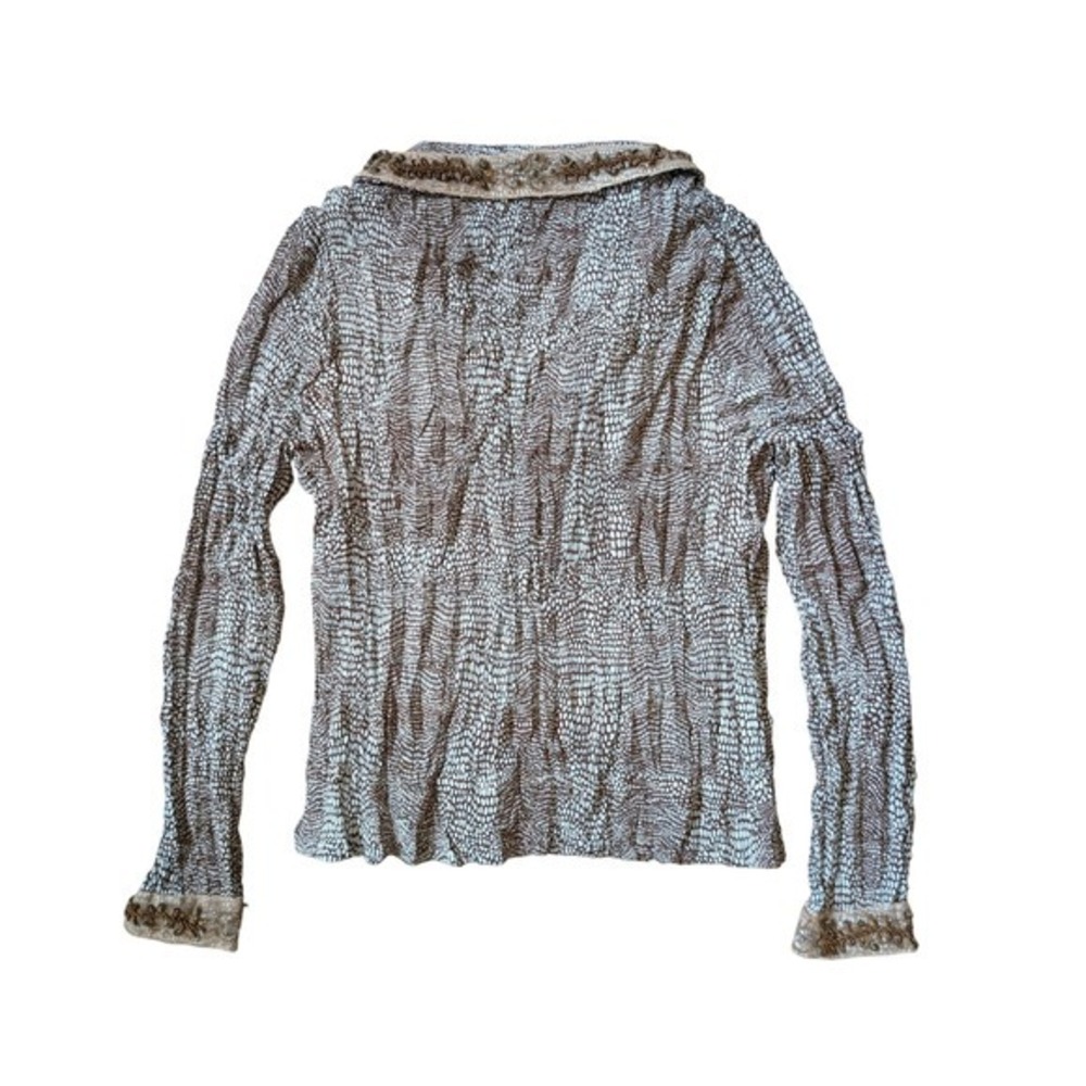 Vintage Y2k 90s Roberto Cavalli Style Abstract Corn F… - Gem